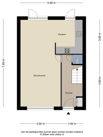 Floorplan - Wikkeweerd 8, 6229 TP Maastricht